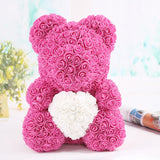 Ours en Rose avec Coeur