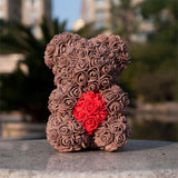 Ourson En Rose Fleuriste