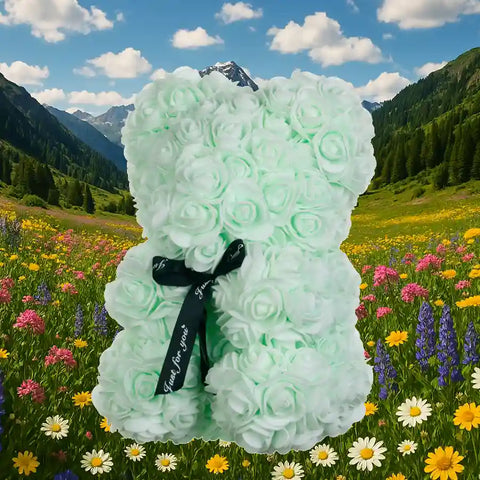 Ours Rose 25 Cm